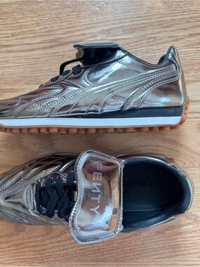 Puma Fenty by Rihanna Metallic Creeper Sneakers – Women’s US 8